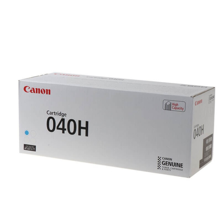 Canon Toner 0459C001 040H Cyan i gruppen DATORER & KRINGUTRUSTNING / Skrivare & Tillbehör / Bläck & Toner / Toner / Canon hos TP E-commerce Nordic AB (C26457)