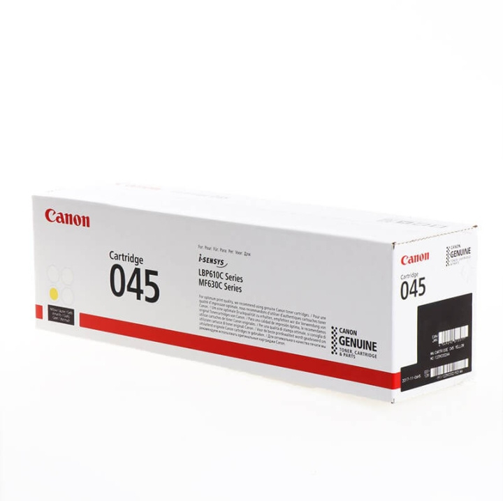 Canon Toner 1239C002 045 Gul i gruppen DATORER & KRINGUTRUSTNING / Skrivare & Tillbehör / Bläck & Toner / Toner / Canon hos TP E-commerce Nordic AB (C26461)