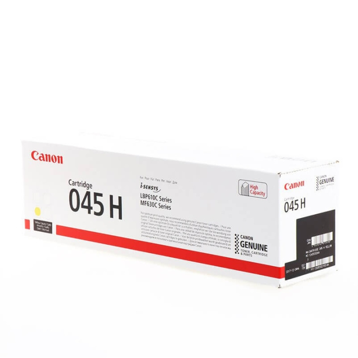 Canon Toner 1243C002 045H Gul i gruppen DATORER & KRINGUTRUSTNING / Skrivare & Tillbehör / Bläck & Toner / Toner / Canon hos TP E-commerce Nordic AB (C26465)