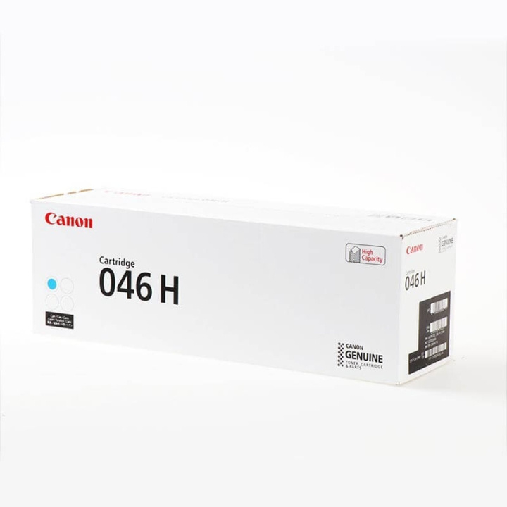 CANON Toner 1253C002 046H Cyan i gruppen DATORER & KRINGUTRUSTNING / Skrivare & Tillbehör / Bläck & Toner / Toner / Canon hos TP E-commerce Nordic AB (C26475)