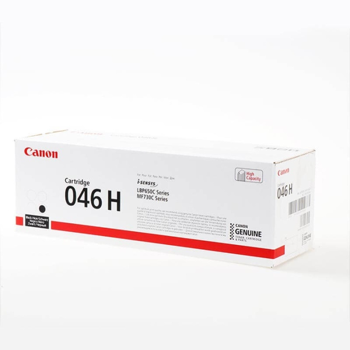 Canon Toner 1254C002 046H Svart i gruppen DATORER & KRINGUTRUSTNING / Skrivare & Tillbehör / Bläck & Toner / Toner / Canon hos TP E-commerce Nordic AB (C26476)