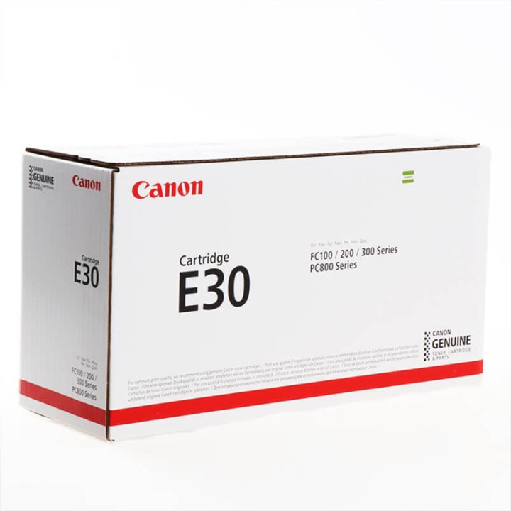 Canon Toner 1491A003 E30 Svart i gruppen DATORER & KRINGUTRUSTNING / Skrivare & Tillbehör / Bläck & Toner / Toner / Canon hos TP E-commerce Nordic AB (C26481)