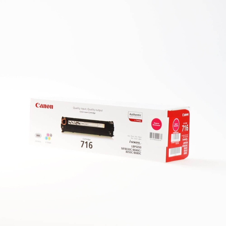 Canon Toner 1978B002 716 Magenta i gruppen DATORER & KRINGUTRUSTNING / Skrivare & Tillbehör / Bläck & Toner / Toner / Canon hos TP E-commerce Nordic AB (C26492)
