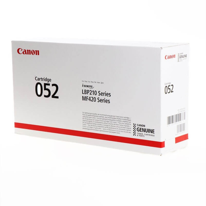 Canon Toner 2199C002 052 Svart i gruppen DATORER & KRINGUTRUSTNING / Skrivare & Tillbehör / Bläck & Toner / Toner / Canon hos TP E-commerce Nordic AB (C26498)