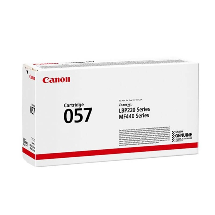 Canon Toner 3009C002 057 Svart i gruppen DATORER & KRINGUTRUSTNING / Skrivare & Tillbehör / Bläck & Toner / Toner / Canon hos TP E-commerce Nordic AB (C26520)