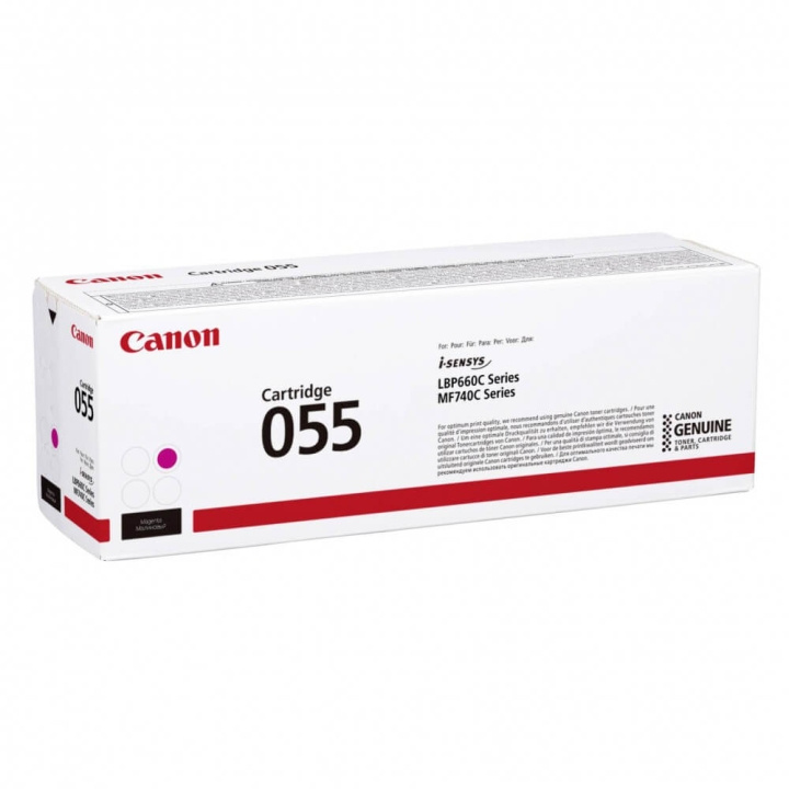 CANON Toner 3014C002 055 Magenta i gruppen DATORER & KRINGUTRUSTNING / Skrivare & Tillbehör / Bläck & Toner / Toner / Canon hos TP E-commerce Nordic AB (C26523)