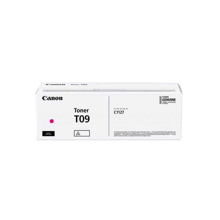 CANON Toner 3018C006 T09 Magenta i gruppen DATORER & KRINGUTRUSTNING / Skrivare & Tillbehör / Bläck & Toner / Toner / Canon hos TP E-commerce Nordic AB (C26529)