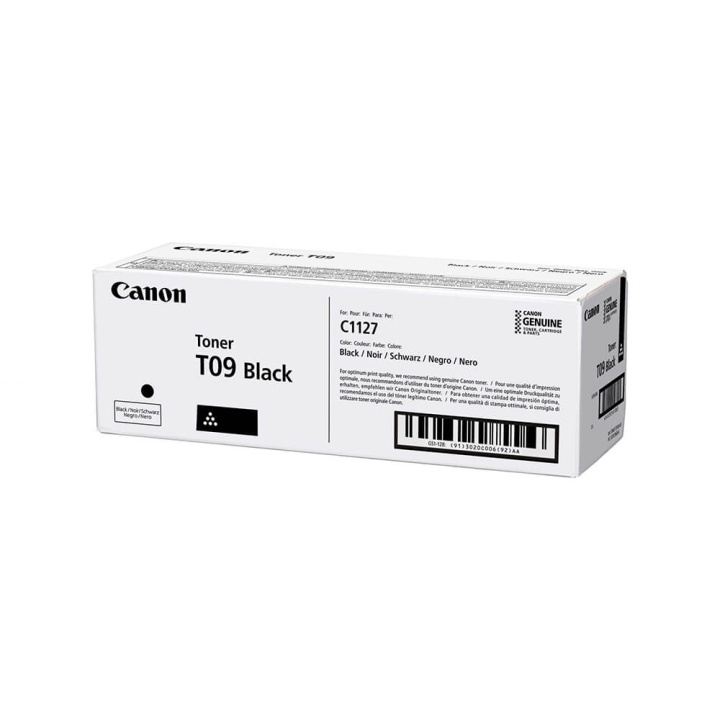 Canon Toner 3020C006 T09 Svart i gruppen DATORER & KRINGUTRUSTNING / Skrivare & Tillbehör / Bläck & Toner / Toner / Canon hos TP E-commerce Nordic AB (C26533)