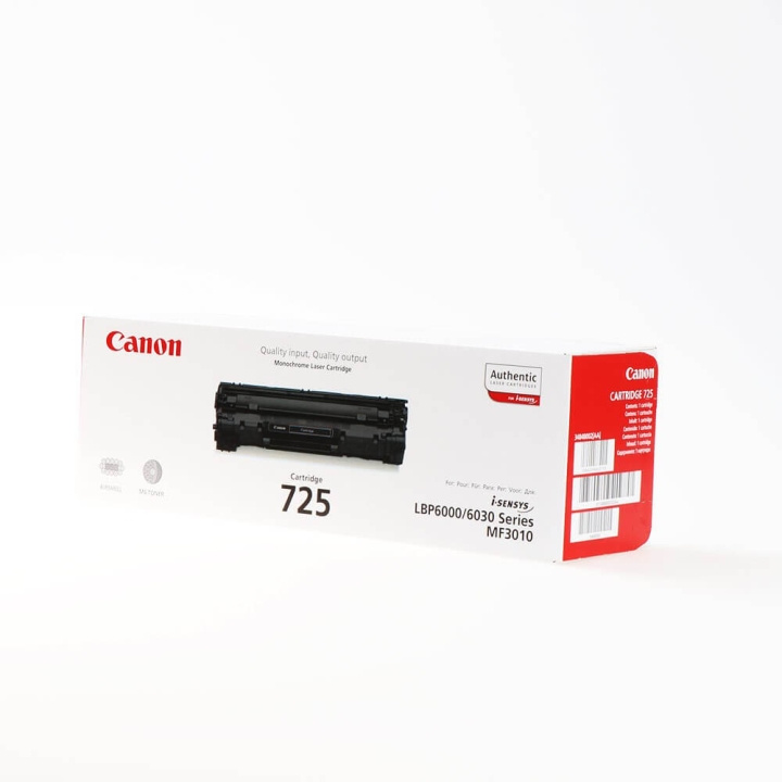 Canon Toner 3484B002 725 Svart i gruppen DATORER & KRINGUTRUSTNING / Skrivare & Tillbehör / Bläck & Toner / Toner / Canon hos TP E-commerce Nordic AB (C26547)