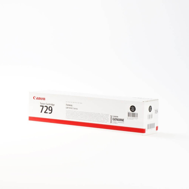 Canon Toner 4370B002 729 Svart i gruppen DATORER & KRINGUTRUSTNING / Skrivare & Tillbehör / Bläck & Toner / Toner / Canon hos TP E-commerce Nordic AB (C26559)