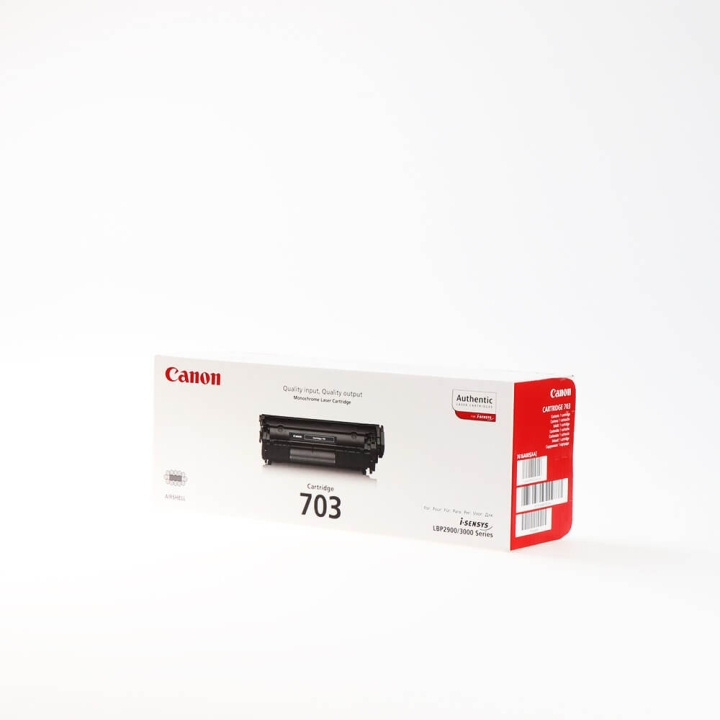 Canon Toner 7616A005 703 Svart i gruppen DATORER & KRINGUTRUSTNING / Skrivare & Tillbehör / Bläck & Toner / Toner / Canon hos TP E-commerce Nordic AB (C26569)