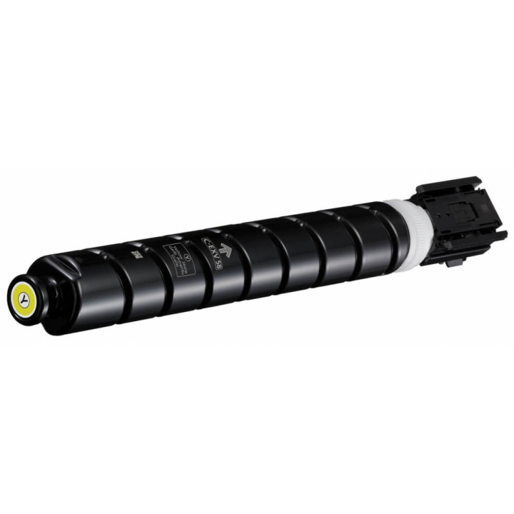 Canon Toner 3766C002 C-EXV 58 Gul i gruppen DATORER & KRINGUTRUSTNING / Skrivare & Tillbehör / Bläck & Toner / Toner / Canon hos TP E-commerce Nordic AB (C26581)