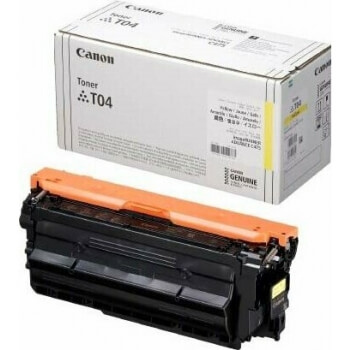 Canon Toner 2977C001 T04 Gul i gruppen DATORER & KRINGUTRUSTNING / Skrivare & Tillbehör / Bläck & Toner / Toner / Canon hos TP E-commerce Nordic AB (C26588)