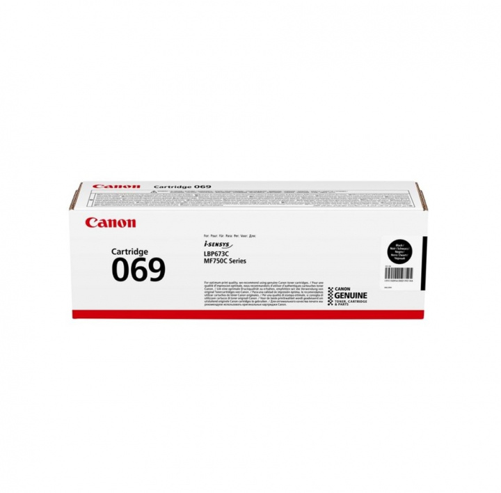 Canon Toner 5094C002 069 Svart i gruppen DATORER & KRINGUTRUSTNING / Skrivare & Tillbehör / Bläck & Toner / Toner / Canon hos TP E-commerce Nordic AB (C26589)