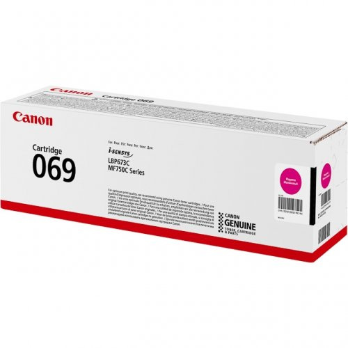 CANON Toner 5092C002 069 Magenta i gruppen DATORER & KRINGUTRUSTNING / Skrivare & Tillbehör / Bläck & Toner / Toner / Canon hos TP E-commerce Nordic AB (C26591)