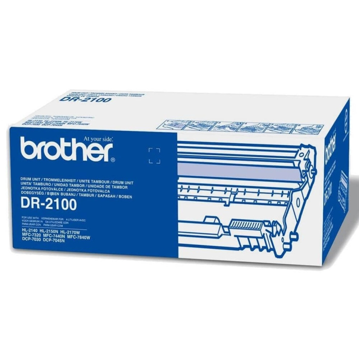 Brother Trumma DR2100 DR-2100 Svart i gruppen DATORER & KRINGUTRUSTNING / Skrivare & Tillbehör / Bläck & Toner / Trummor / Brother hos TP E-commerce Nordic AB (C26618)