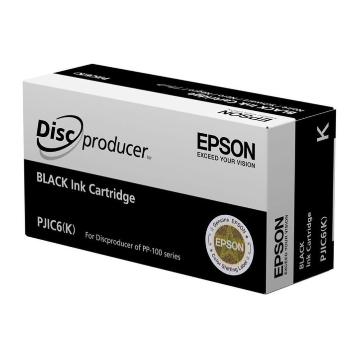 EPSON Bläck C13S020452 PJIC6 Svart i gruppen DATORER & KRINGUTRUSTNING / Skrivare & Tillbehör / Bläck & Toner / Bläckpatroner / Epson hos TP E-commerce Nordic AB (C26727)