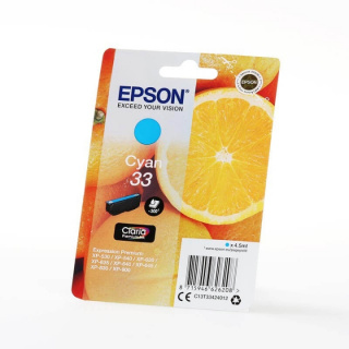 EPSON Bläck C13T33424012 33 Cyan, Oranges