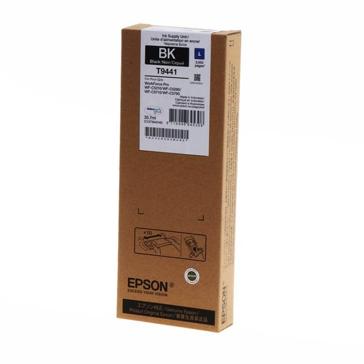 Epson Bläck C13T944140 T9441 Svart i gruppen DATORER & KRINGUTRUSTNING / Skrivare & Tillbehör / Bläck & Toner / Bläckpatroner / Epson hos TP E-commerce Nordic AB (C26880)