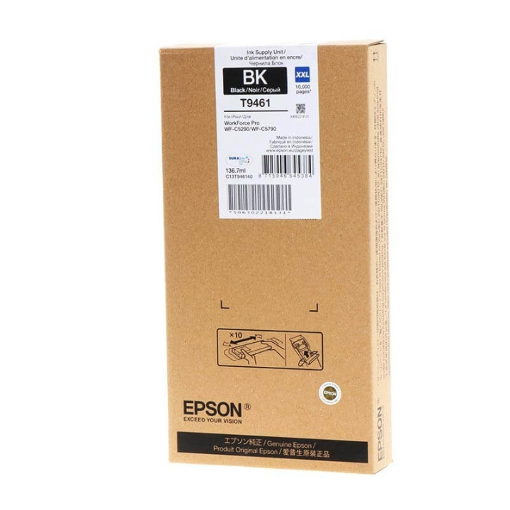 EPSON Bläck C13T946140 T9461 XXL Svart i gruppen DATORER & KRINGUTRUSTNING / Skrivare & Tillbehör / Bläck & Toner / Bläckpatroner / Epson hos TP E-commerce Nordic AB (C26888)