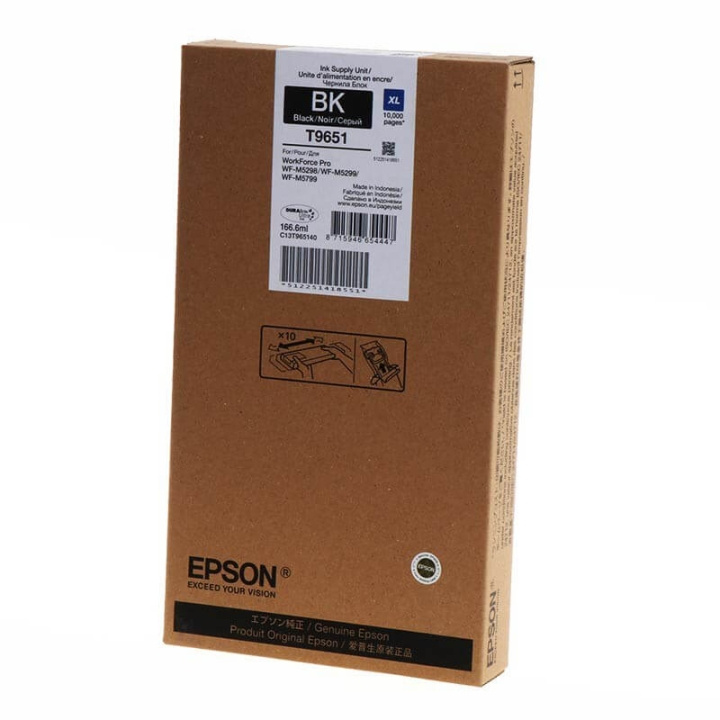 EPSON Bläck C13T965140 T9651 XL Svart i gruppen DATORER & KRINGUTRUSTNING / Skrivare & Tillbehör / Bläck & Toner / Toner / Canon hos TP E-commerce Nordic AB (C26890)