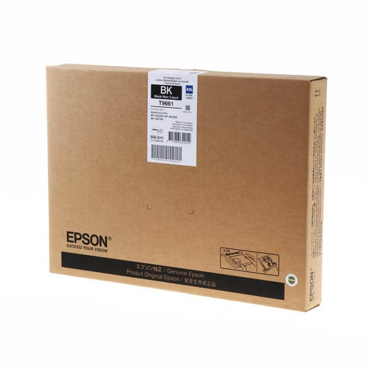 EPSON Bläck C13T966140 T9661 XXL Svart i gruppen DATORER & KRINGUTRUSTNING / Skrivare & Tillbehör / Bläck & Toner / Toner / Canon hos TP E-commerce Nordic AB (C26891)