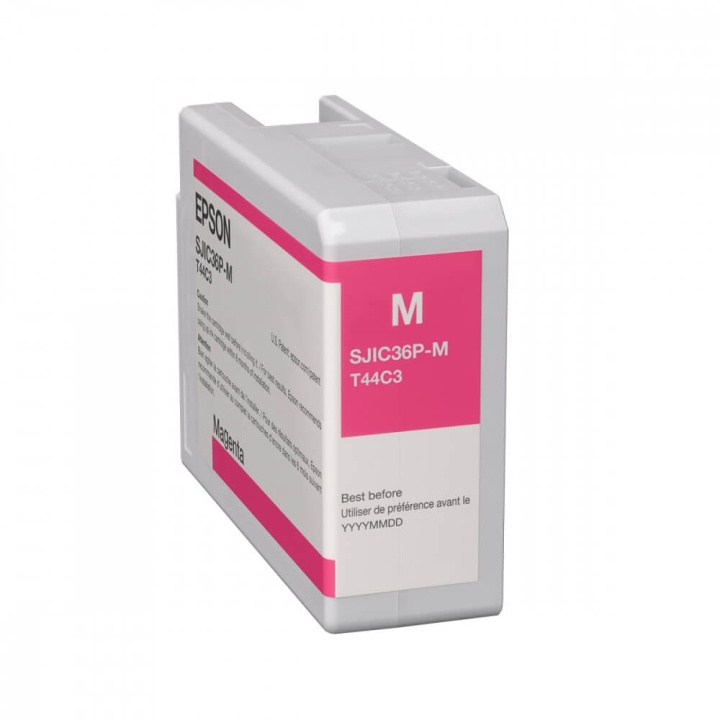 Epson Bläck C13T44C340 SJIC36P Magenta i gruppen DATORER & KRINGUTRUSTNING / Skrivare & Tillbehör / Bläck & Toner / Bläckpatroner / Epson hos TP E-commerce Nordic AB (C26907)