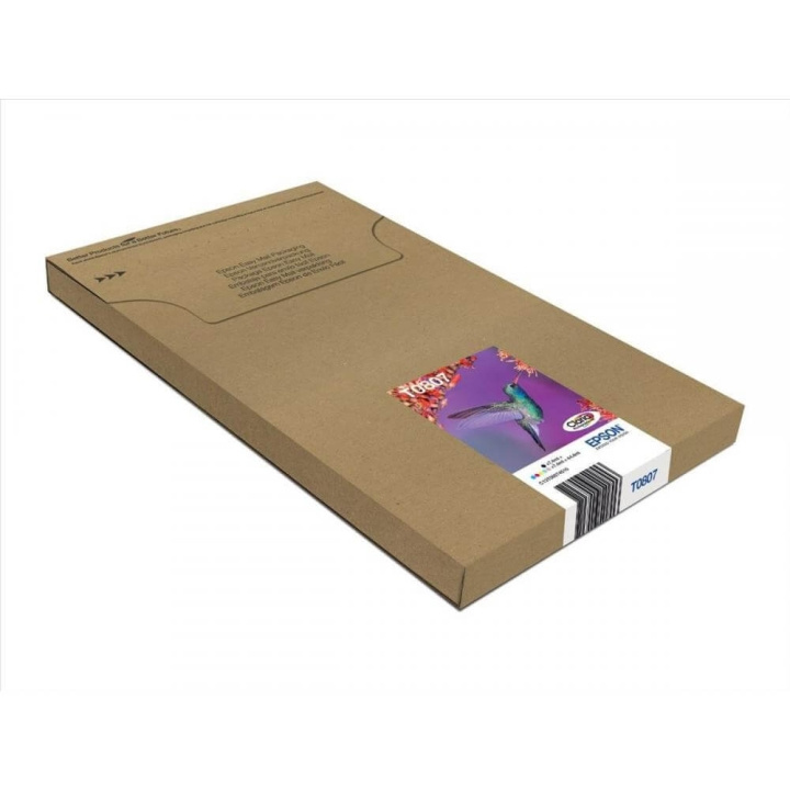 Epson Bläck C13T08074511 T0807 Multipack EasyMail, Kolibri i gruppen DATORER & KRINGUTRUSTNING / Skrivare & Tillbehör / Bläck & Toner / Bläckpatroner / Epson hos TP E-commerce Nordic AB (C26931)