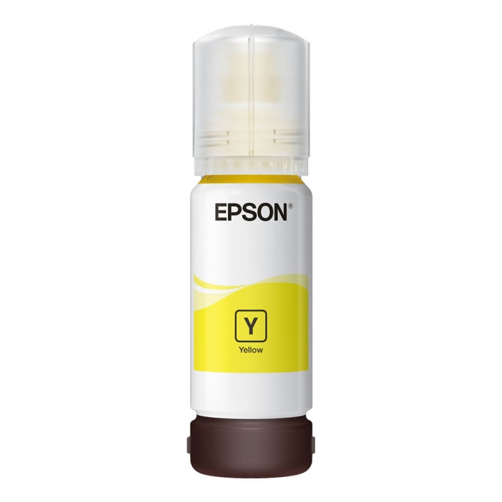 EPSON Bläck C13T00R440 106 Gul Ecotank i gruppen DATORER & KRINGUTRUSTNING / Skrivare & Tillbehör / Bläck & Toner / Bläckpatroner / Epson hos TP E-commerce Nordic AB (C26962)