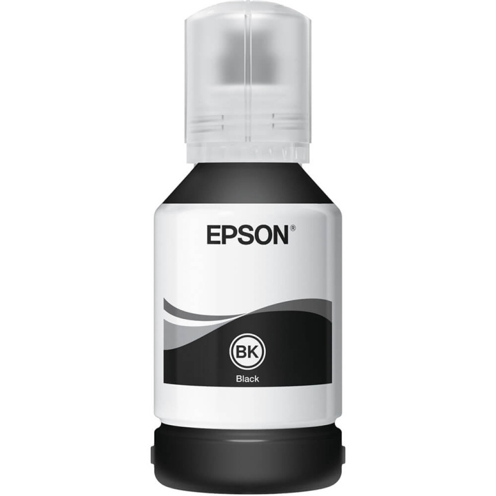 EPSON Bläck C13T00Q140 105 Pigmentsvart Ecotank i gruppen DATORER & KRINGUTRUSTNING / Skrivare & Tillbehör / Bläck & Toner / Bläckpatroner / Epson hos TP E-commerce Nordic AB (C26963)