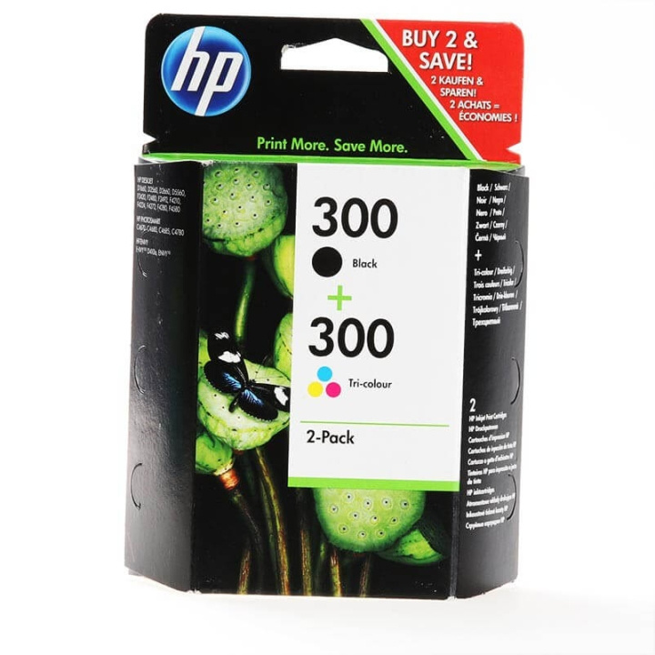 HP Bläck CN637EE 300 Multipack i gruppen DATORER & KRINGUTRUSTNING / Skrivare & Tillbehör / Bläck & Toner / Toner / HP hos TP E-commerce Nordic AB (C26966)