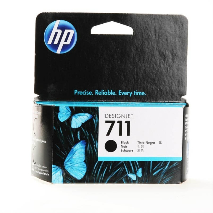 HP Bläck CZ129A 711 Svart 38ml i gruppen DATORER & KRINGUTRUSTNING / Skrivare & Tillbehör / Bläck & Toner / Toner / HP hos TP E-commerce Nordic AB (C26968)