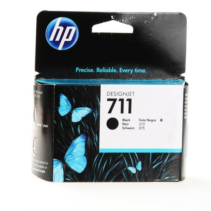 HP Bläck CZ133A 711 Svart 80ml i gruppen DATORER & KRINGUTRUSTNING / Skrivare & Tillbehör / Bläck & Toner / Toner / HP hos TP E-commerce Nordic AB (C26972)