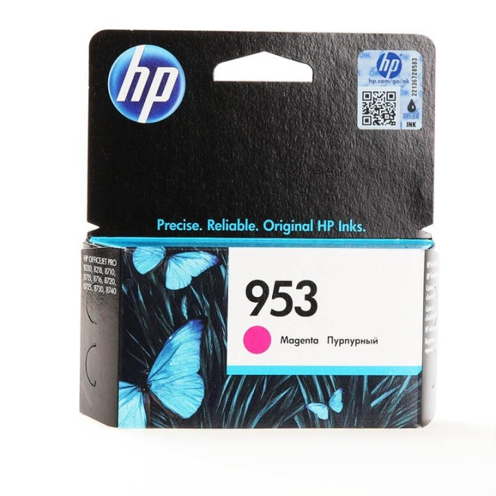 HP Bläck F6U13AE 953 Magenta i gruppen DATORER & KRINGUTRUSTNING / Skrivare & Tillbehör / Bläck & Toner / Toner / HP hos TP E-commerce Nordic AB (C26984)