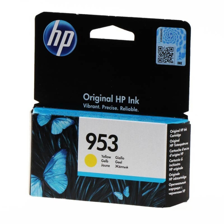 HP Bläck F6U14AE 953 Gul i gruppen DATORER & KRINGUTRUSTNING / Skrivare & Tillbehör / Bläck & Toner / Toner / HP hos TP E-commerce Nordic AB (C26985)