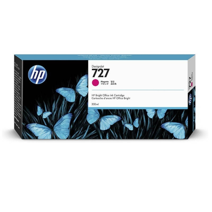 HP Bläck F9J77A 727 Magenta 300ml i gruppen DATORER & KRINGUTRUSTNING / Skrivare & Tillbehör / Bläck & Toner / Toner / HP hos TP E-commerce Nordic AB (C27000)