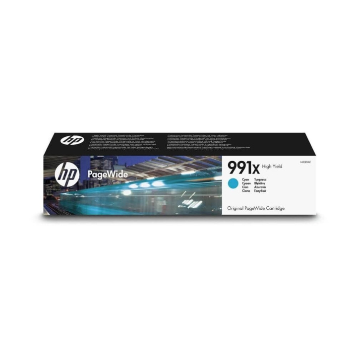 HP Bläck M0J90AE 991X Cyan i gruppen DATORER & KRINGUTRUSTNING / Skrivare & Tillbehör / Bläck & Toner / Toner / HP hos TP E-commerce Nordic AB (C27014)