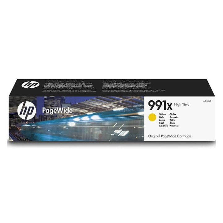 HP Bläck M0J98AE 991X Gul i gruppen DATORER & KRINGUTRUSTNING / Skrivare & Tillbehör / Bläck & Toner / Toner / HP hos TP E-commerce Nordic AB (C27016)