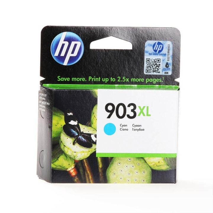 HP Bläck T6M03AE 903XL Cyan i gruppen DATORER & KRINGUTRUSTNING / Skrivare & Tillbehör / Bläck & Toner / Toner / HP hos TP E-commerce Nordic AB (C27047)