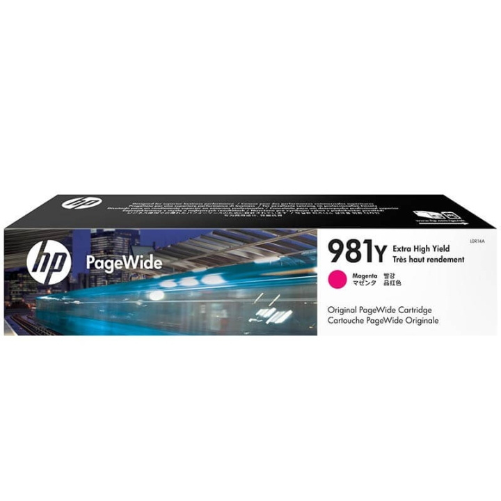 HP Bläck L0R14A 981Y Magenta i gruppen DATORER & KRINGUTRUSTNING / Skrivare & Tillbehör / Bläck & Toner / Toner / HP hos TP E-commerce Nordic AB (C27064)