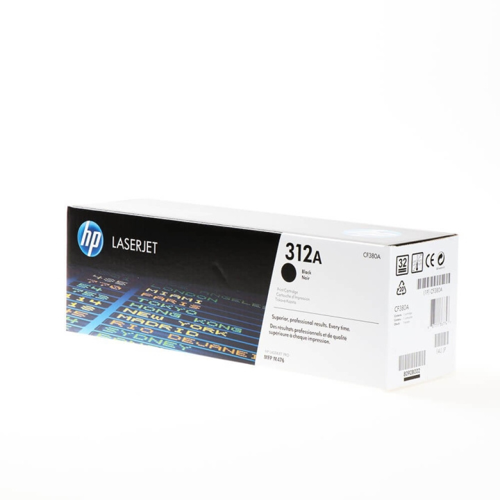 HP Toner CF380A 312A Svart i gruppen DATORER & KRINGUTRUSTNING / Skrivare & Tillbehör / Bläck & Toner / Toner / HP hos TP E-commerce Nordic AB (C27068)