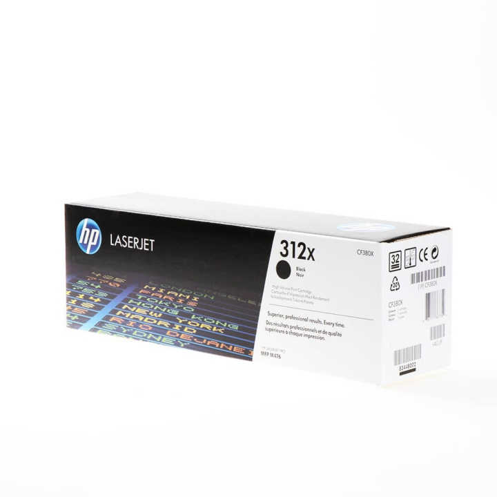 HP Toner CF380X 312X Svart i gruppen DATORER & KRINGUTRUSTNING / Skrivare & Tillbehör / Bläck & Toner / Toner / HP hos TP E-commerce Nordic AB (C27069)