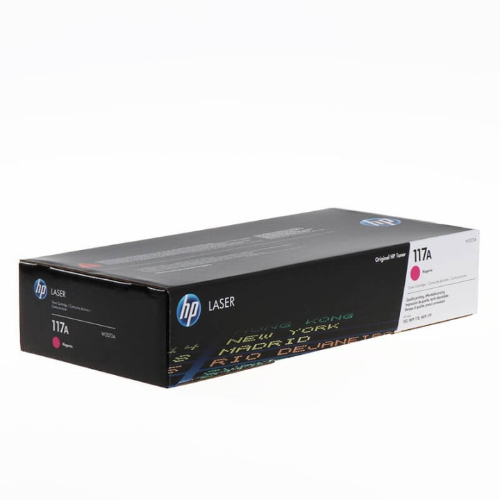 HP Toner W2073A 117A Magenta i gruppen DATORER & KRINGUTRUSTNING / Skrivare & Tillbehör / Bläck & Toner / Toner / HP hos TP E-commerce Nordic AB (C27079)