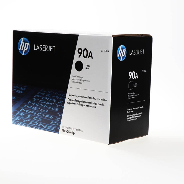 HP Toner CE390A 90A Svart i gruppen DATORER & KRINGUTRUSTNING / Skrivare & Tillbehör / Bläck & Toner / Toner / HP hos TP E-commerce Nordic AB (C27140)