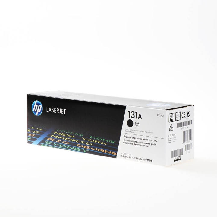 HP Toner CF210A 131A Svart i gruppen DATORER & KRINGUTRUSTNING / Skrivare & Tillbehör / Bläck & Toner / Toner / HP hos TP E-commerce Nordic AB (C27164)