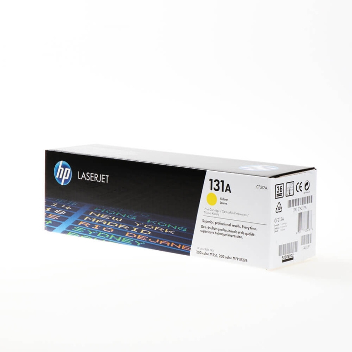 HP Toner CF212A 131A Gul i gruppen DATORER & KRINGUTRUSTNING / Skrivare & Tillbehör / Bläck & Toner / Toner / HP hos TP E-commerce Nordic AB (C27168)