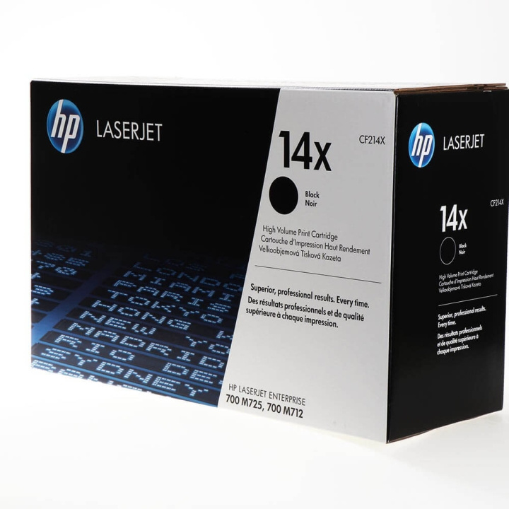 HP Toner CF214X 14X Svart i gruppen DATORER & KRINGUTRUSTNING / Skrivare & Tillbehör / Bläck & Toner / Toner / HP hos TP E-commerce Nordic AB (C27171)