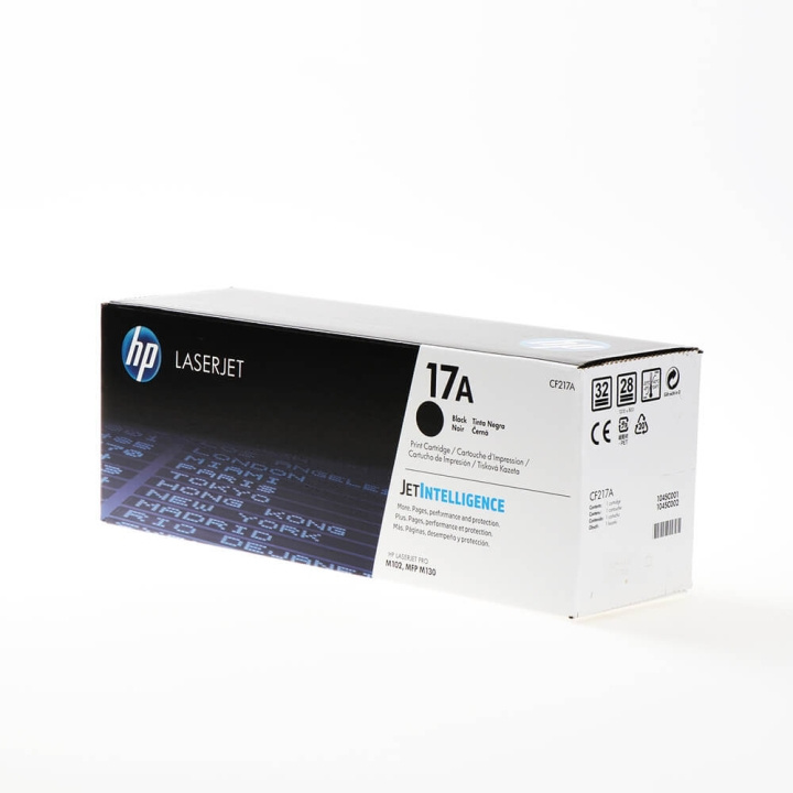 HP Toner CF217A 17A Svart i gruppen DATORER & KRINGUTRUSTNING / Skrivare & Tillbehör / Bläck & Toner / Toner / HP hos TP E-commerce Nordic AB (C27172)