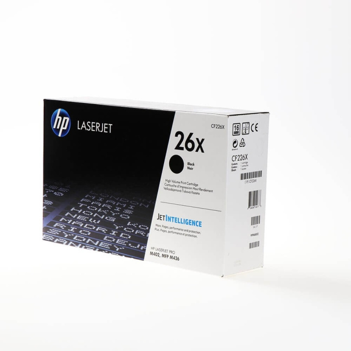 HP Toner CF226X 26X Svart i gruppen DATORER & KRINGUTRUSTNING / Skrivare & Tillbehör / Bläck & Toner / Toner / HP hos TP E-commerce Nordic AB (C27175)