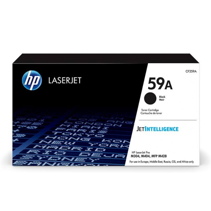 HP Toner CF259A 59A Svart i gruppen DATORER & KRINGUTRUSTNING / Skrivare & Tillbehör / Bläck & Toner / Toner / HP hos TP E-commerce Nordic AB (C27187)